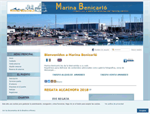 Tablet Screenshot of marinabenicarlo.com